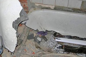 Демонтаж ванны в Семенове